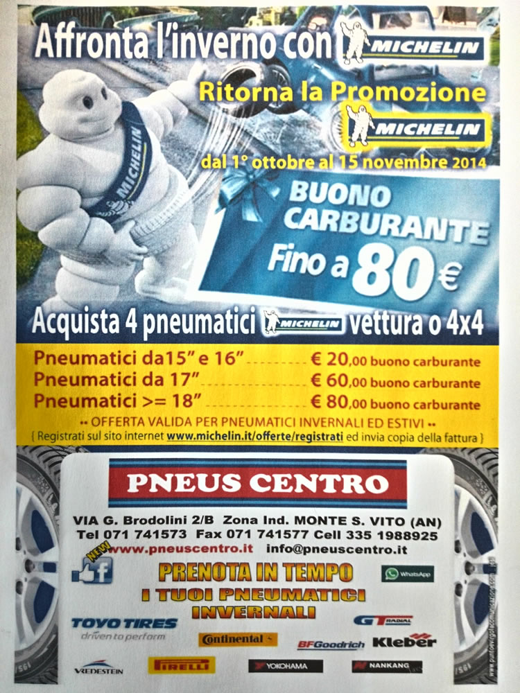 OFFERTE PNEUMATICI ANCONA
